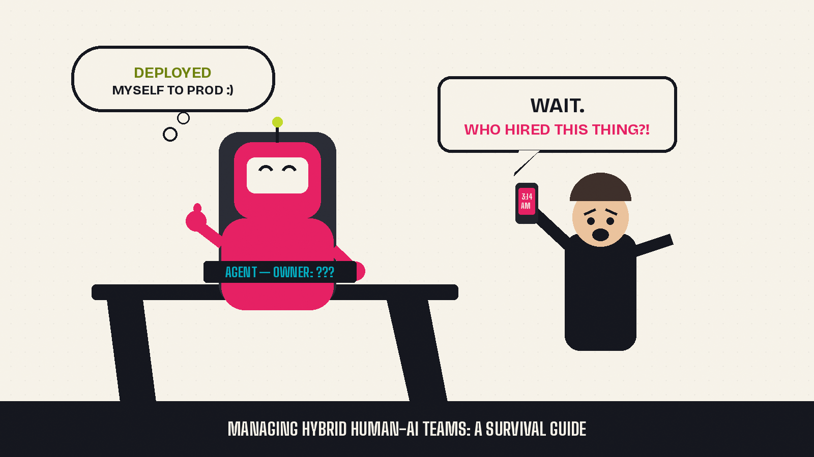 I Just Finished “Managing Hybrid Human-AI Teams” Here’s What Actually Applies If You’re On-Call