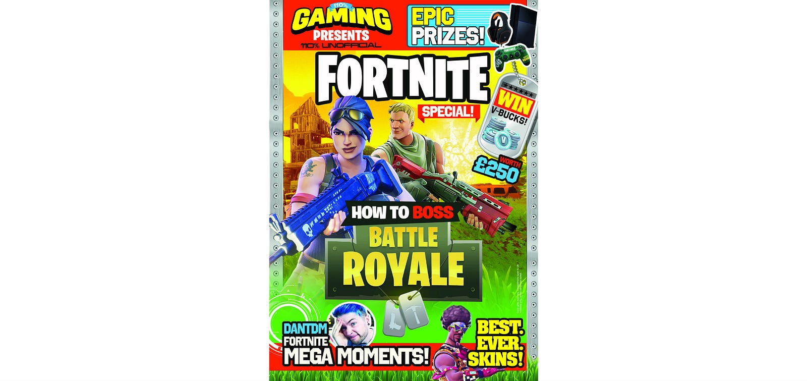Yes, of course there’s now a Fortnite magazine for children - 1600 x 754 jpeg 184kB