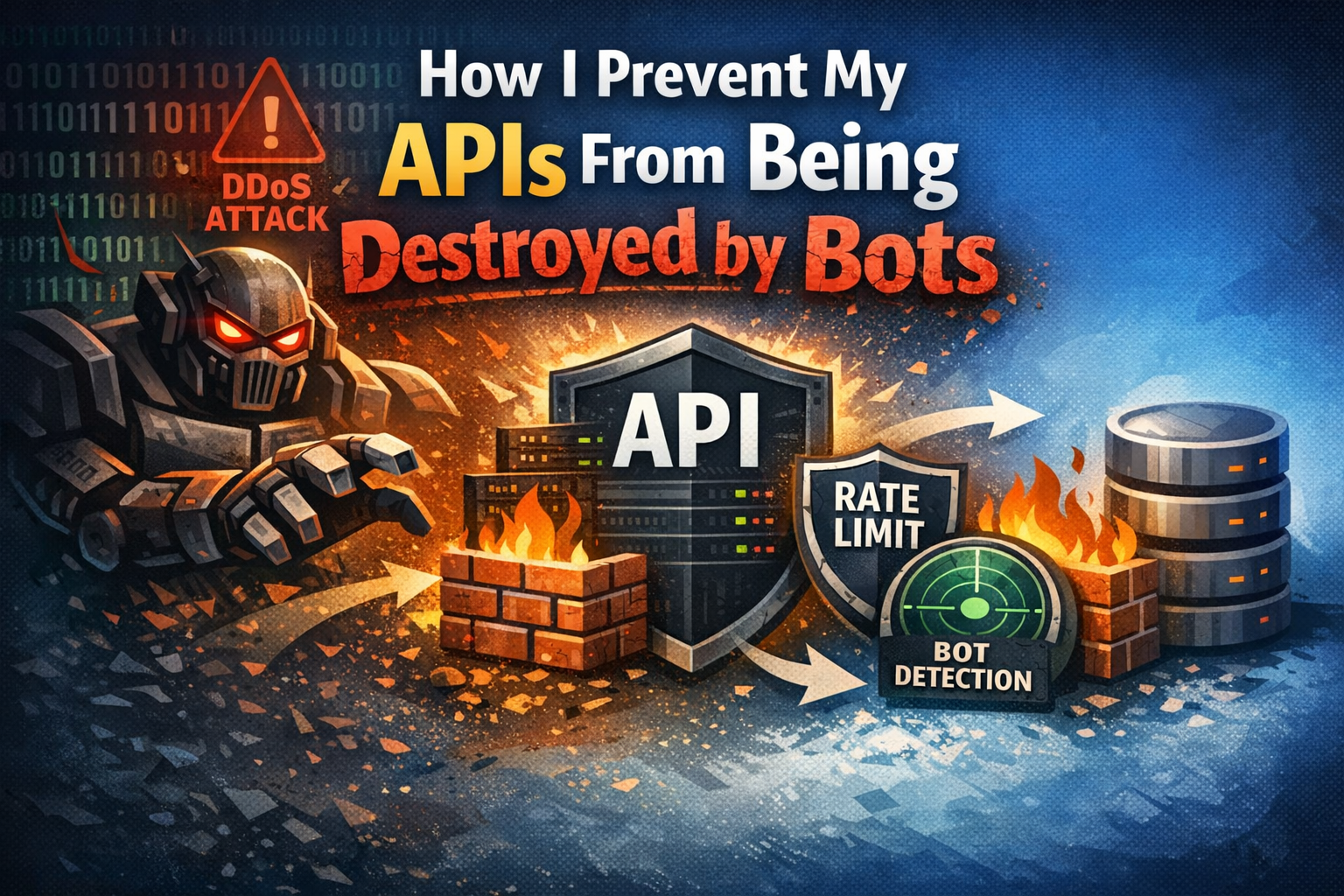 How I Prevent My APIs From Being Destroyed by Bots