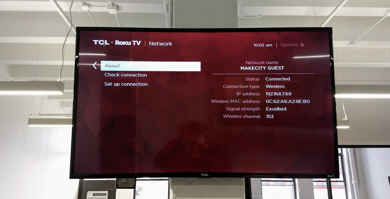 tcl roku tv mac address all zeros