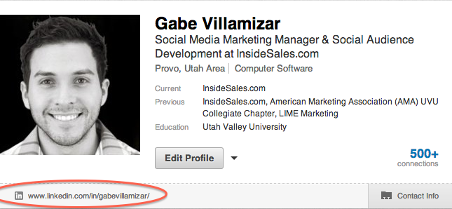 linkedin on your url customize How Gabe â€“ LinkedIn Profile Customize to â€” URL Your