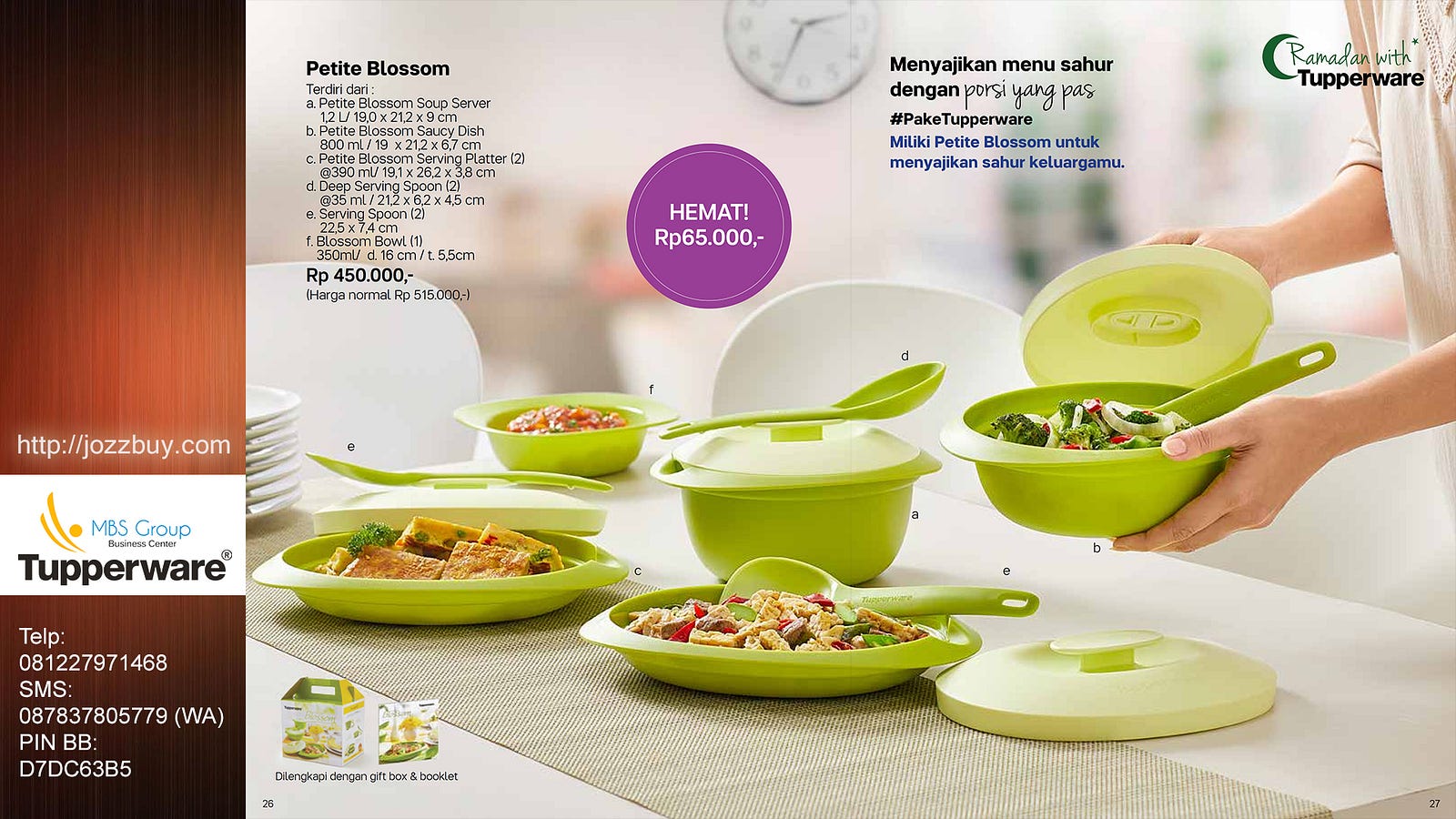 Harga Katalog Tupperware  Promo Bulan April 2019 Agen 