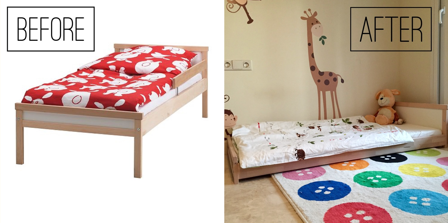 The perfect IKEA montessori bed La Tela di Carlotta (english) Medium