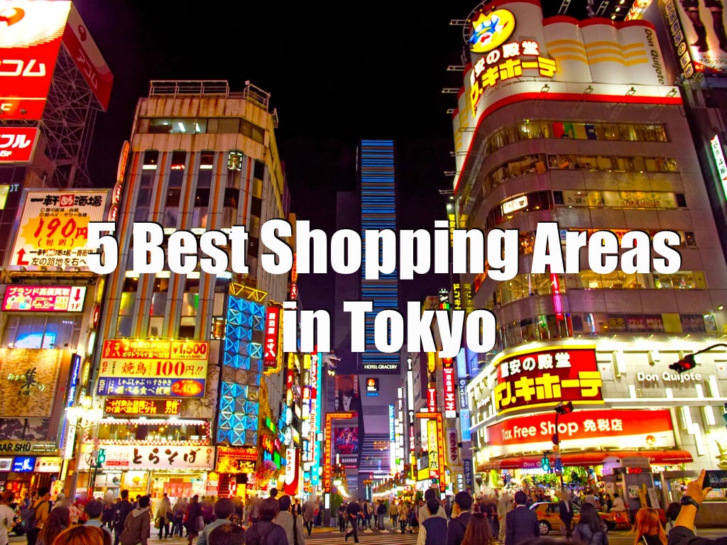 shopping tour japan
