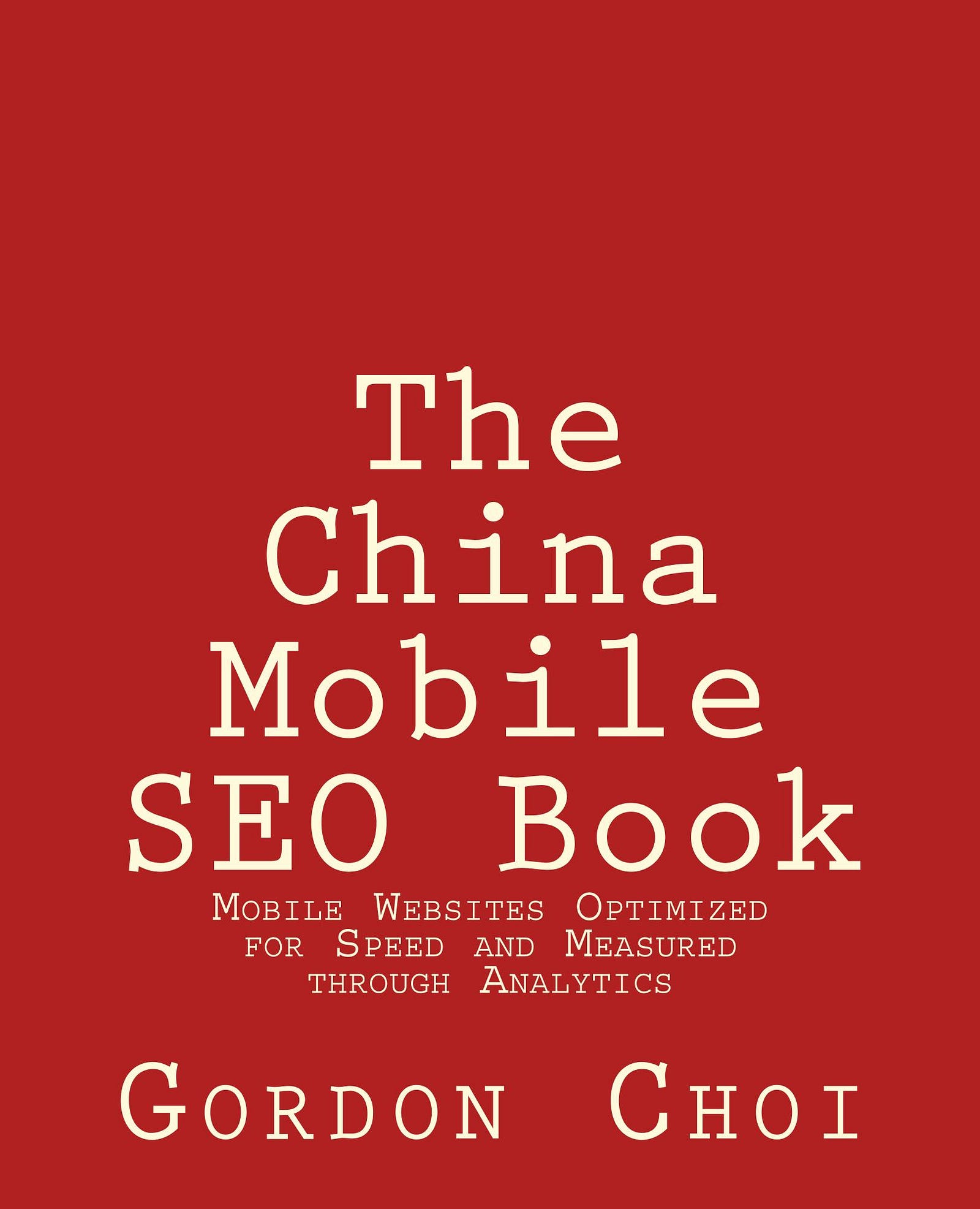 My New Book Published The China Mobile Seo Book