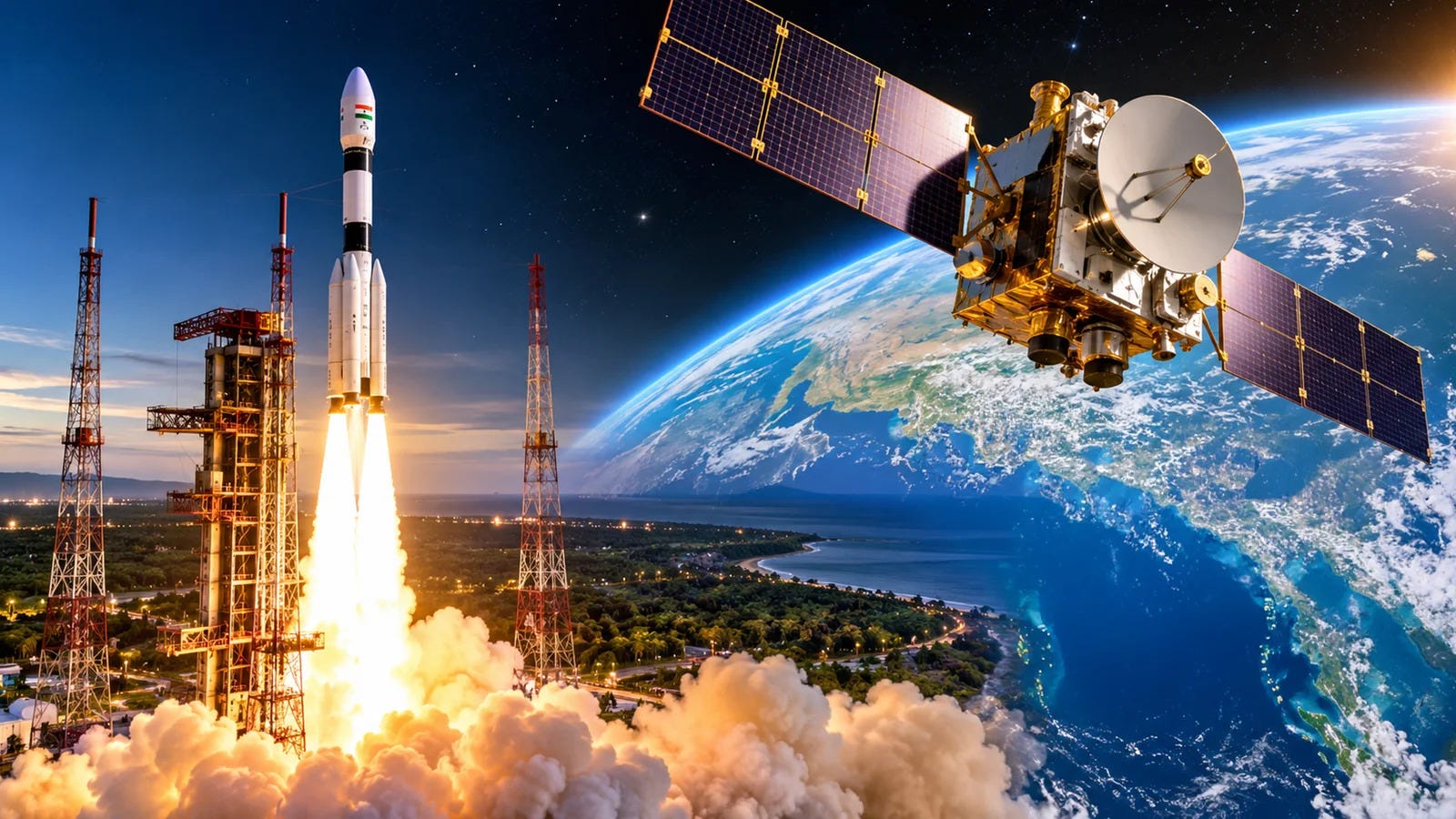Earth Observation on Medium - ISRO launches EOS-05 aboard GSLV-F17