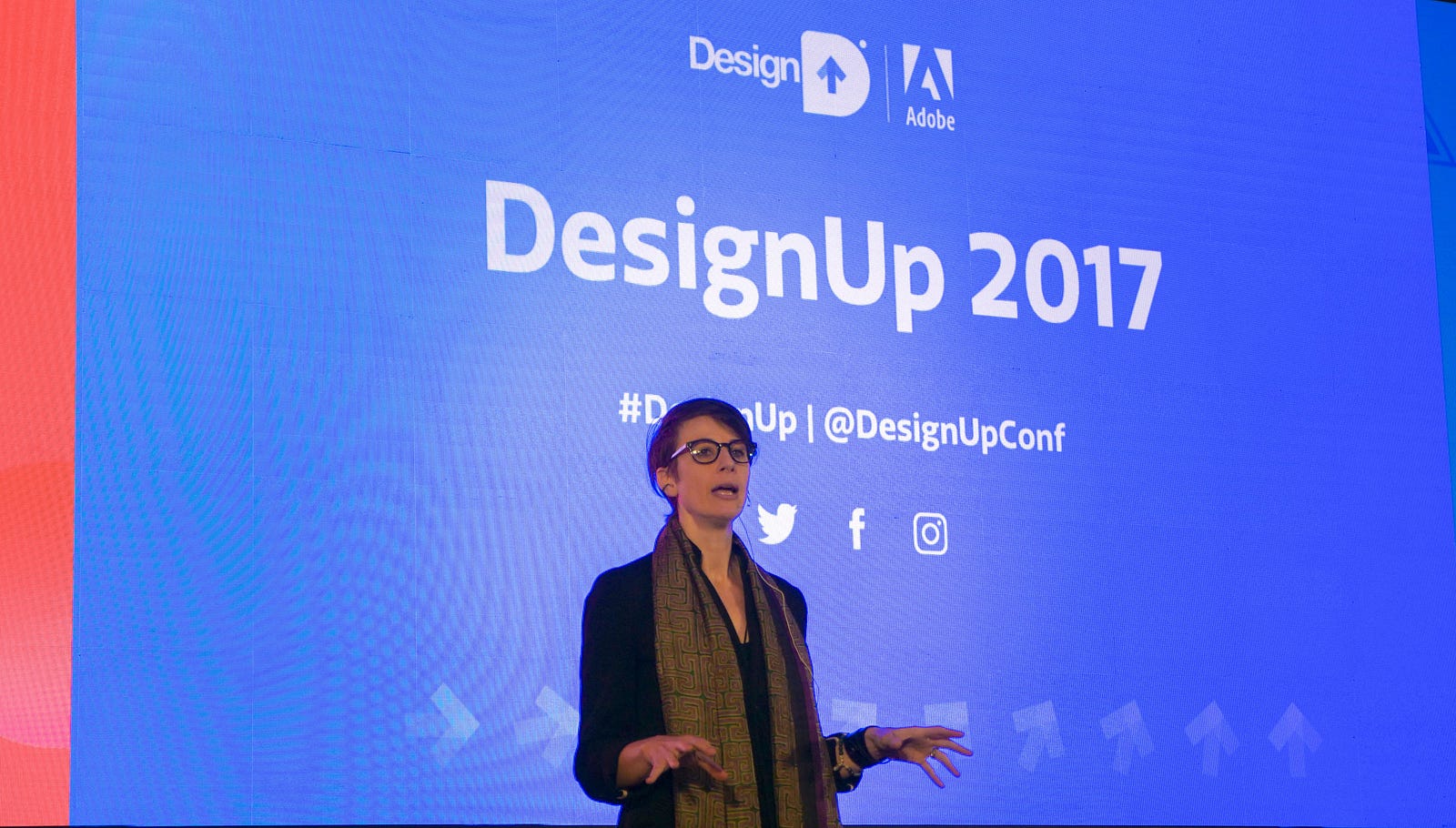 Alysha Naples, former Director of Experience at MagicLeap at DesignUp 2017