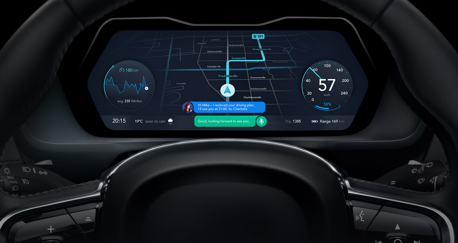 Mind blowing concepts of car user interfaces Muzli Design Inspiration