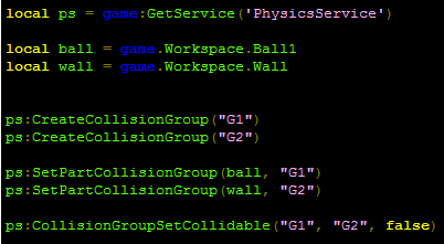 Collision Groups Roblox Roblox News Medium - so we have the groups as the first and second parameter whatever parts in g1 will go through whatever parts that are in g2 so our full code would look