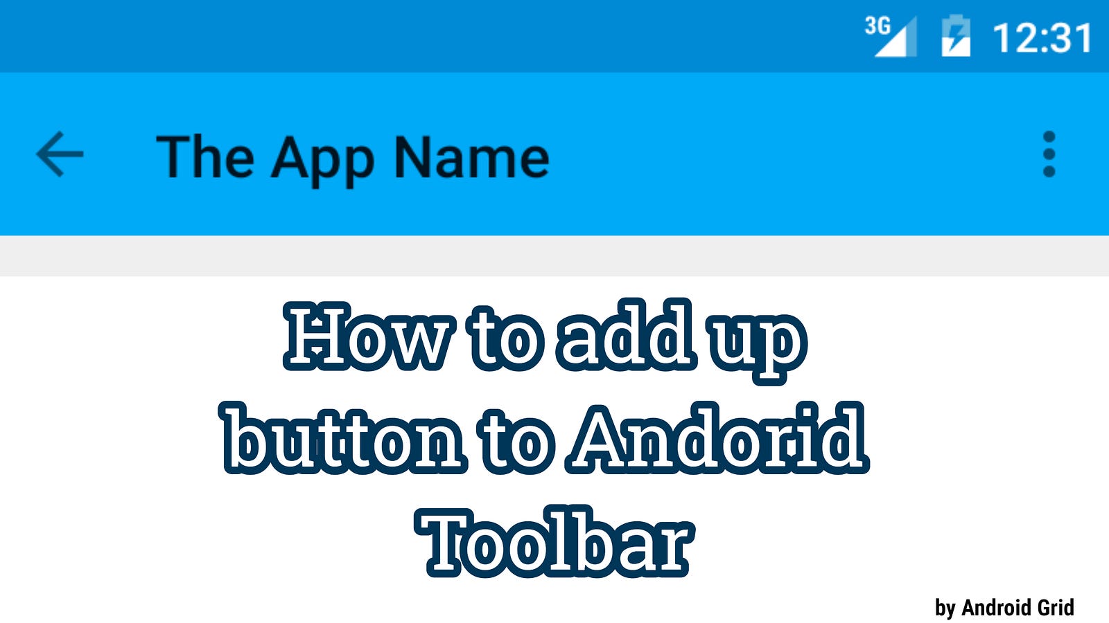 Что такое toolbar android