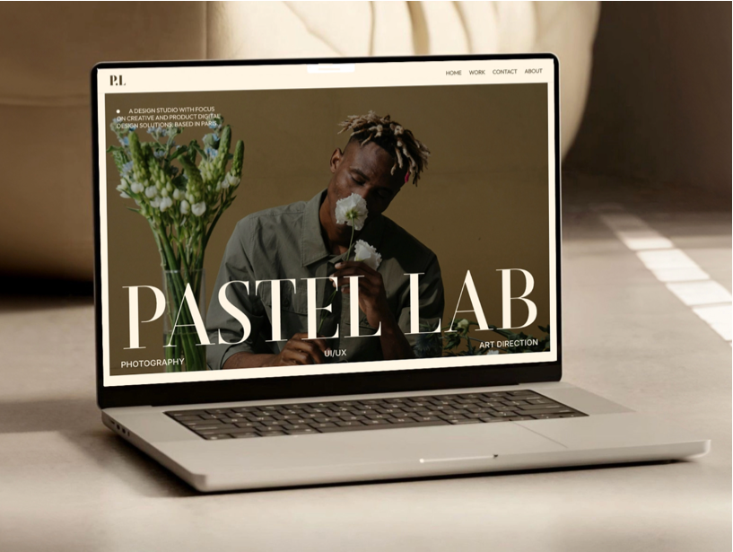 Pastel Lab — Elegant portfolio for creatives