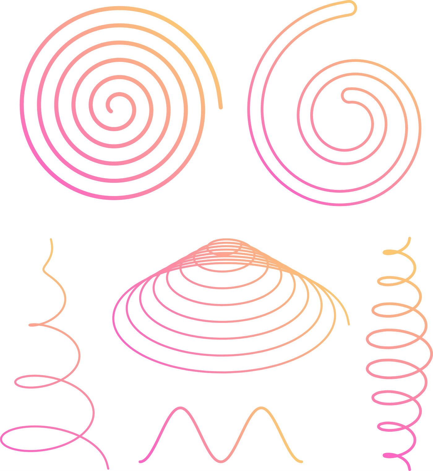 You can now easily draw beautiful spiral and helix shapes in Sketch