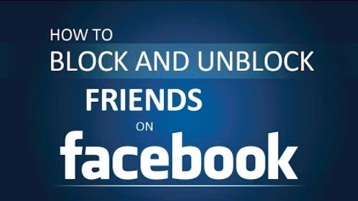 When you block someone on facebook - NYSCNG