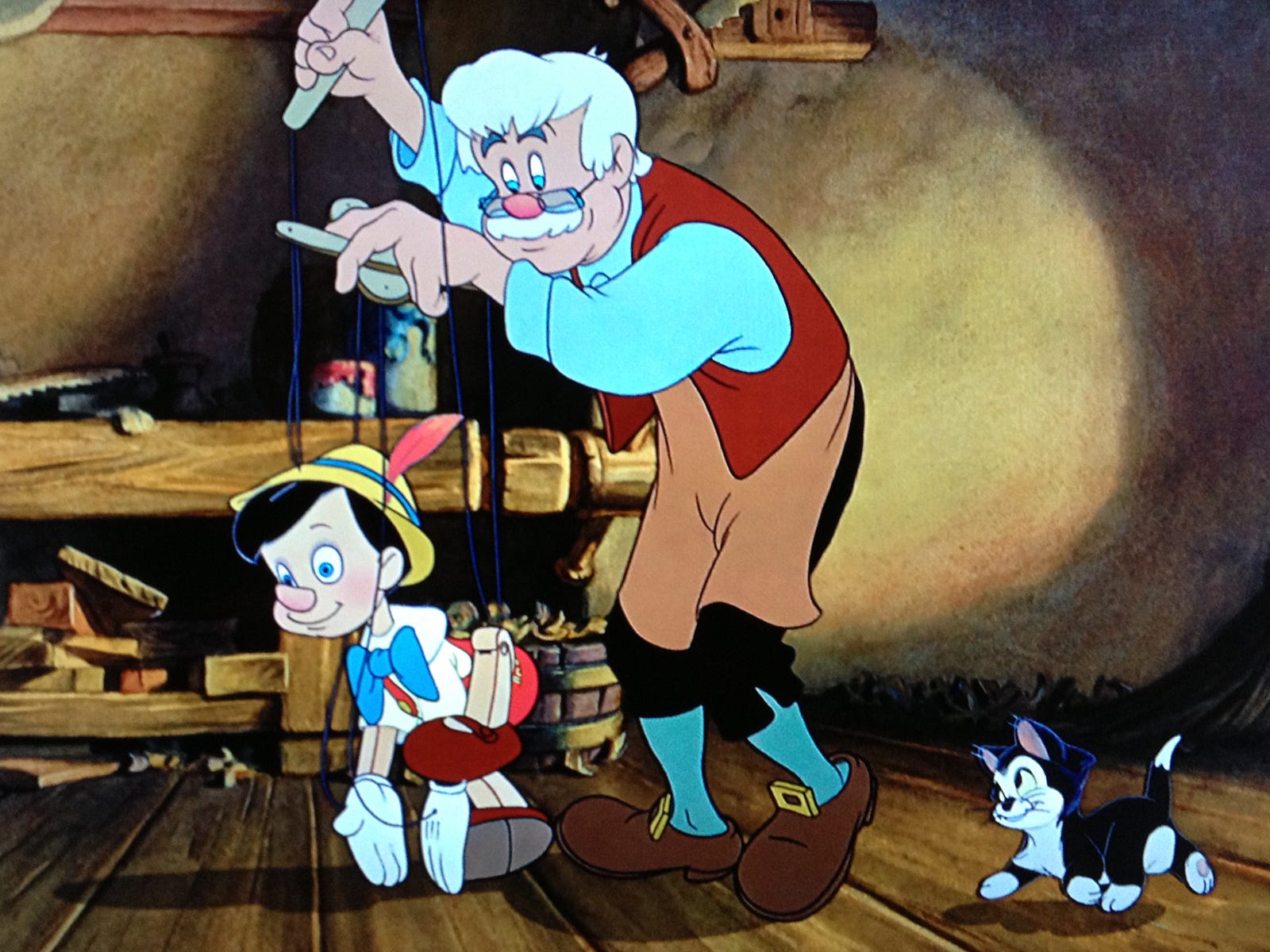 Image result for pinocchio and geppetto images