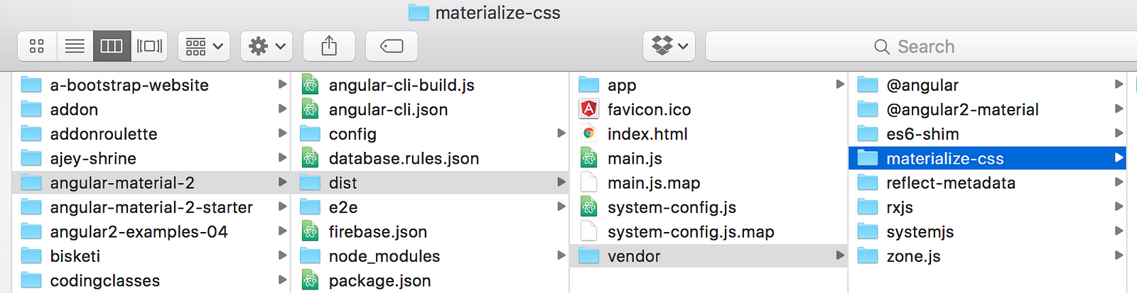 angular to how 2 material install Using your Angular MaterializeCSS Angular App 2 CLI with