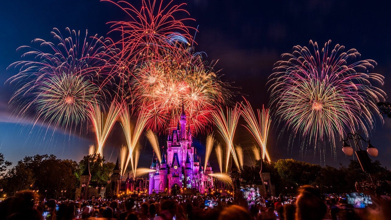 how much cash does it really take to put on a disney firework