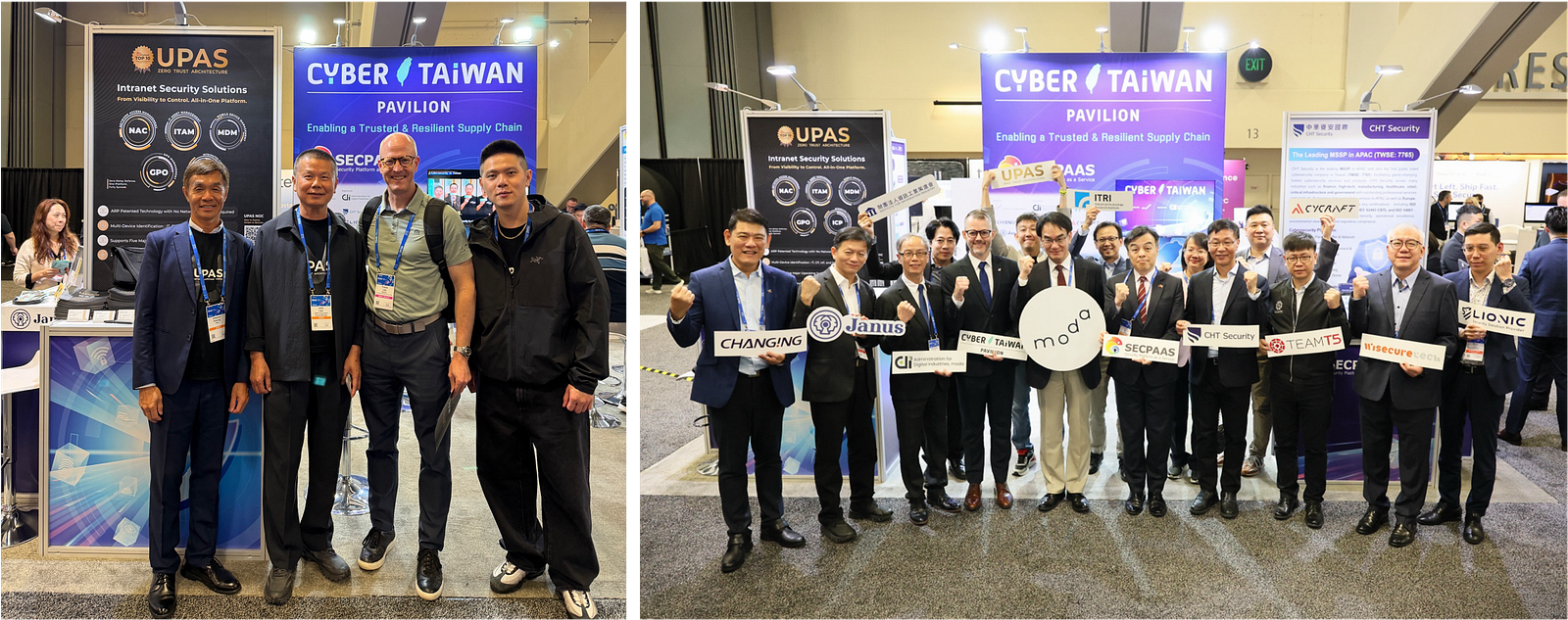 UPAS RSAC 展會與全球資安產業接軌，觀察 Zero Trust、Identity Security、自動化防禦與 AI Security 等發展趨勢。