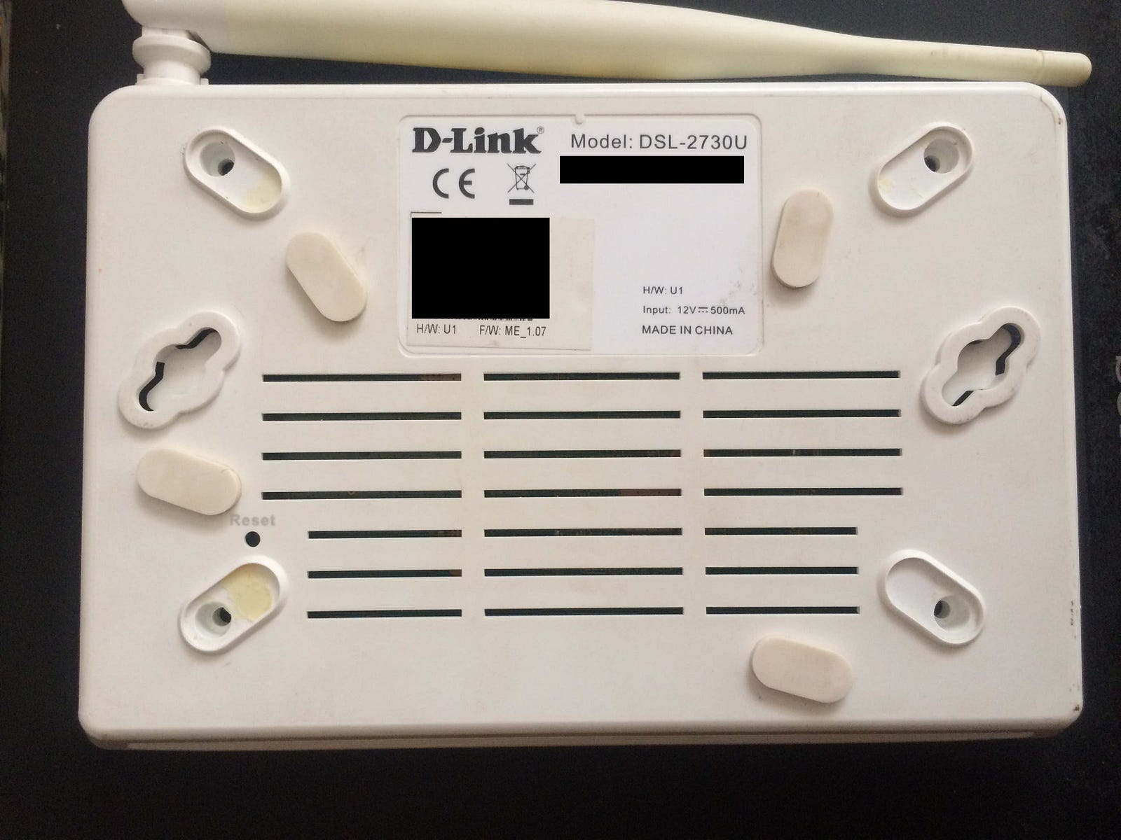 Using Dlink 2730u ADSL modem as WAN router