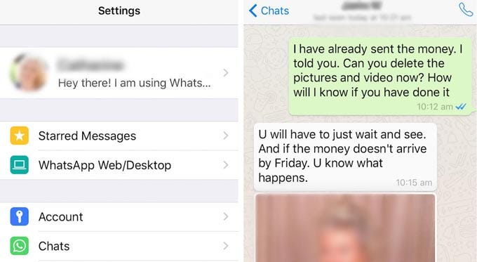 dating site whatsapp scams