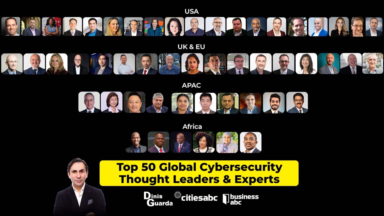 Top 50 Global Cybersecurity Thought Leaders Experts