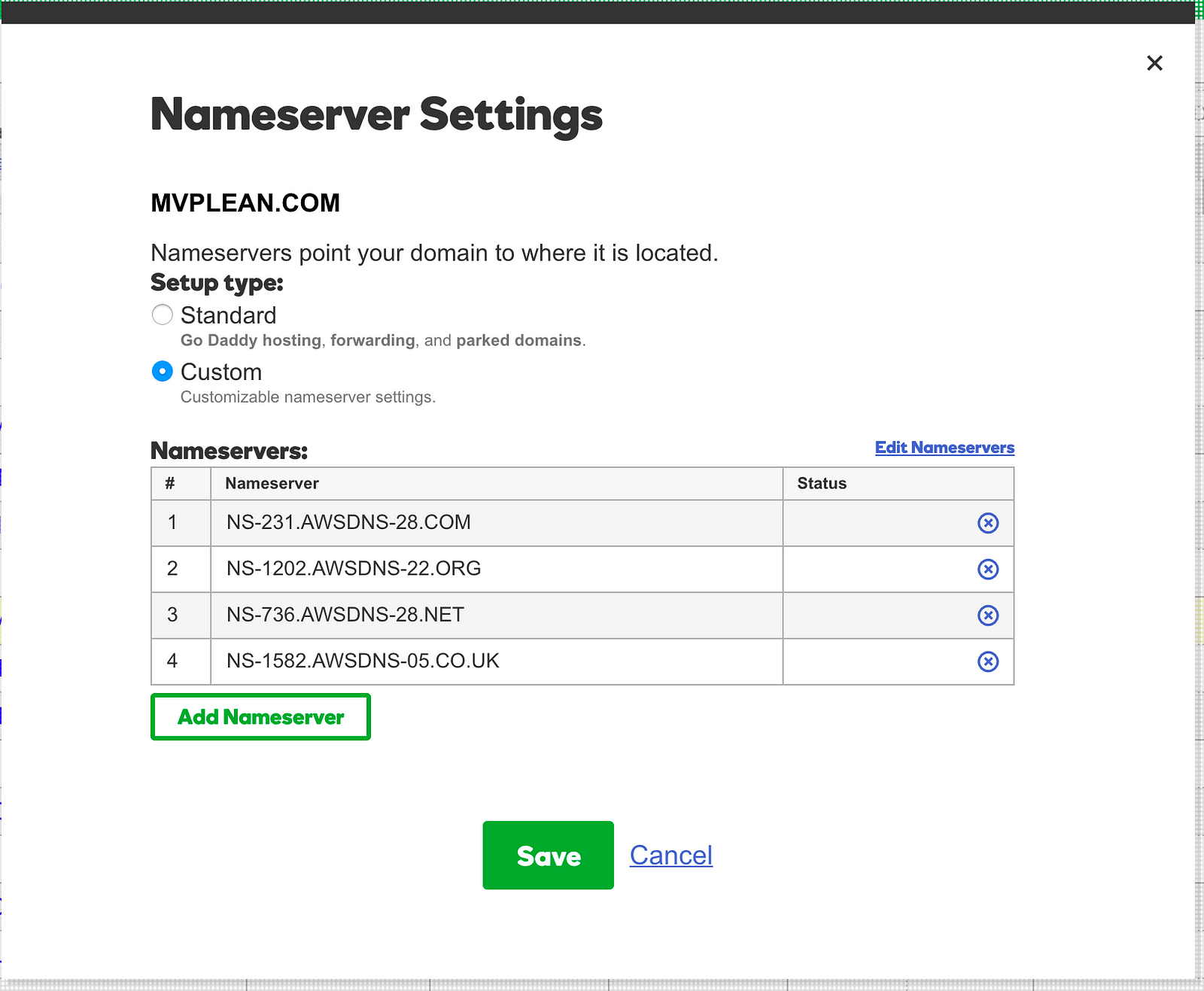 Now go back to Route 53 and click on Create Record Set to create the domain s A record as follows