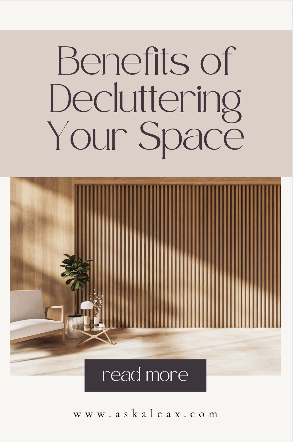 Declutter Your Space?