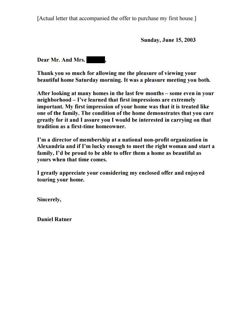 Never Underestimate The Power Of A Sales Letter Dan Ratner Medium