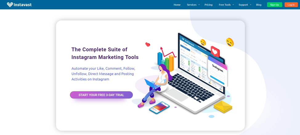 9 instavast complete suite of marketing tools - gold nitro for instagram followers
