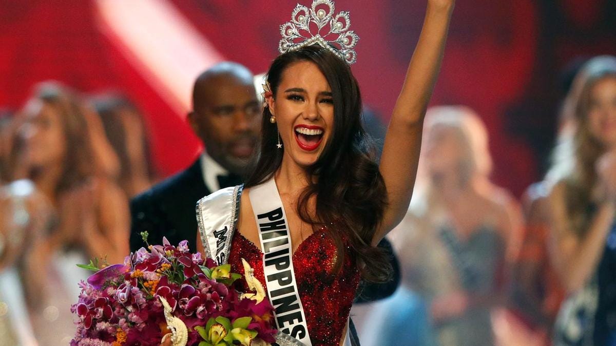 The Universal Language & Miss Universe: Catriona Gray's ...