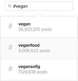 tags with number of posts - instagram followers chrome extension