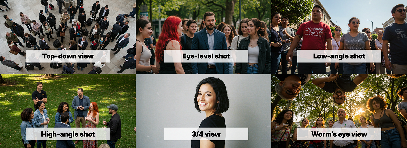 Camera Angle Examples