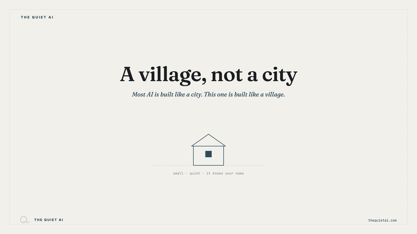 The Village and the City