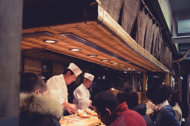 It can be difficult to eat out and also follow the Slow Carb Diet in Japan
