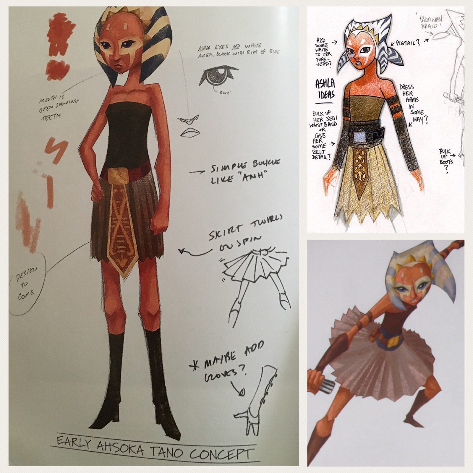 Ahsoka’s Design Changes Through The Years – Patty Hammond – Medium