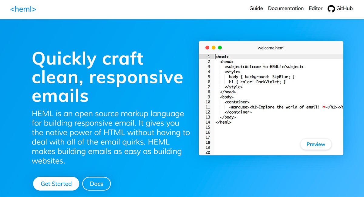 Best Responsive Email Templates Builder 2018 Andrew Laurentiu Medium Open Source Responsive Website Templates