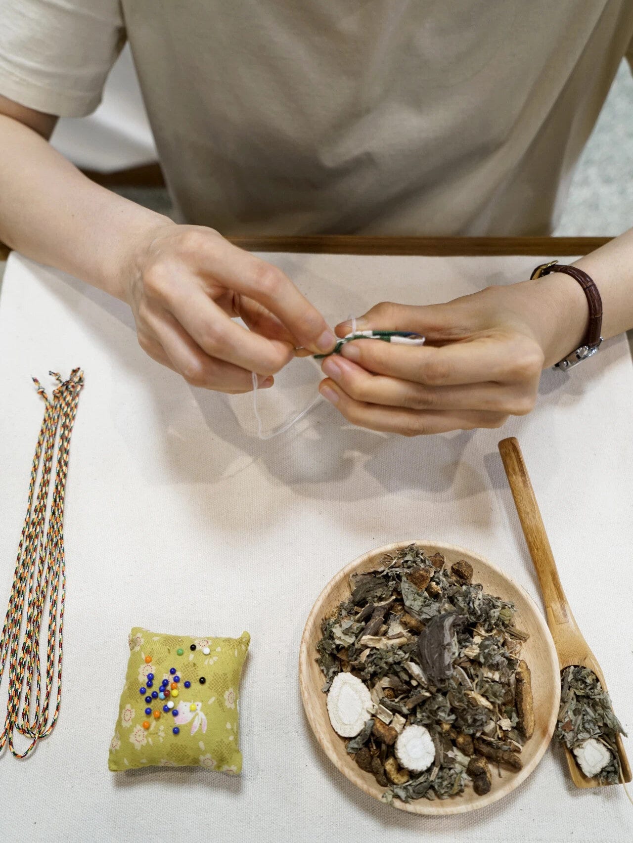 INCENZO Incense Making Sachets with Traditional Chinese Herbs Inside