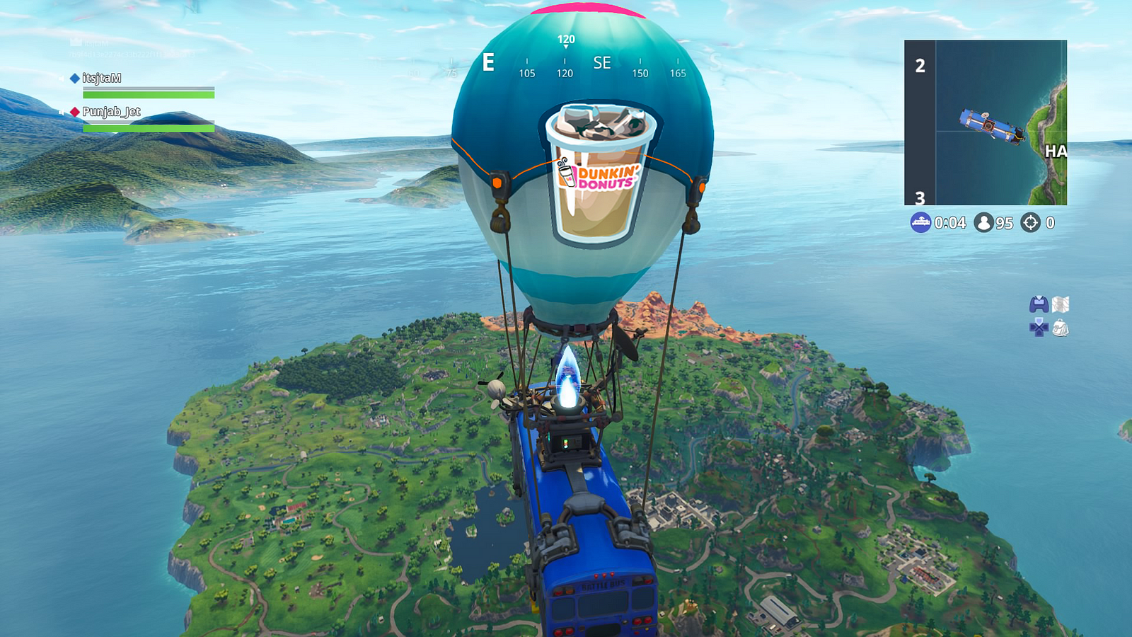 sponsor the bus driver - fortnite battle bus front