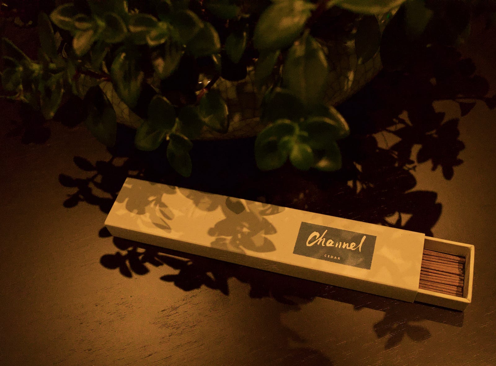 INCENZO Channel Cedar & Agarwood Incense