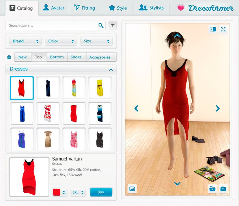A virtual fitting room for online shoppers Jane Zhdanova Medium