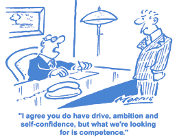 Confidence vs Competence (or) How not to look the part
