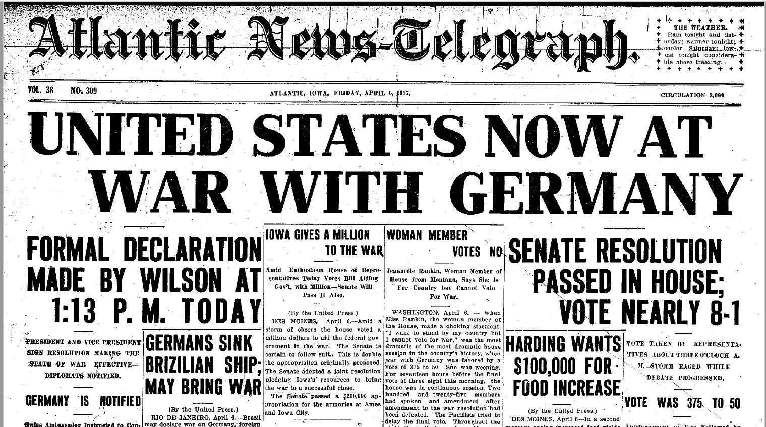 Women Filled Key Roles in World War I Iowa History Medium