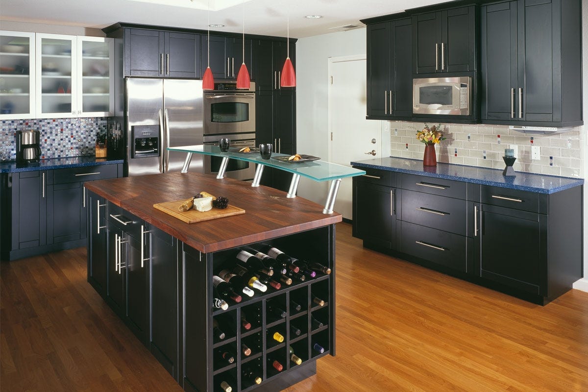 Why Choose Monochromes In Kitchen Cabinets ? - Cabinet DIY - Medium