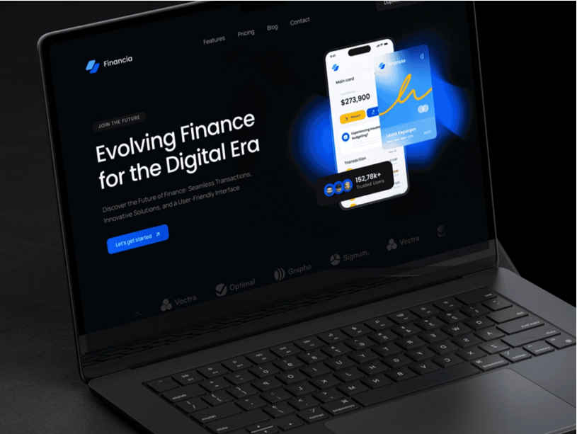 Financia — Finance SaaS Template