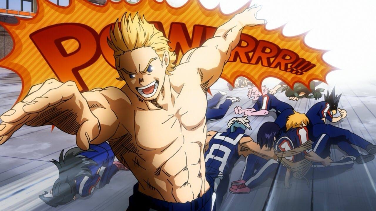 mirio from boku no hero academia