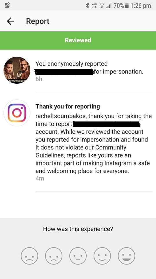 what do you thin!   k instagram - instagram hacked account report form