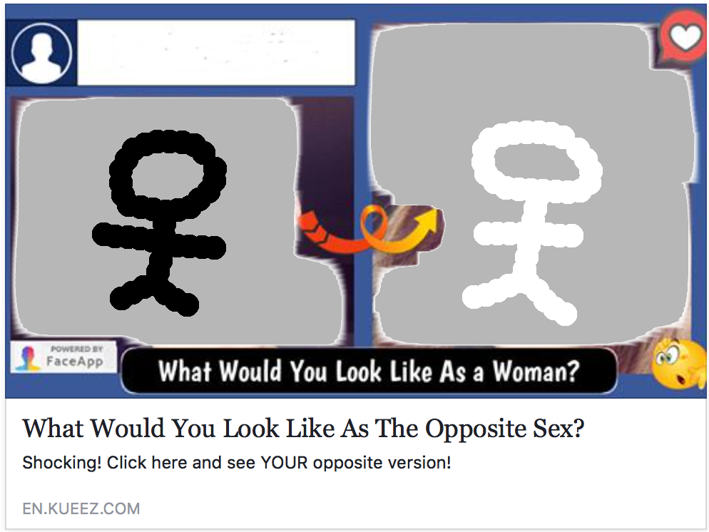 The Dumb ‘what Would You Look Like As The Opposite Sex Meme
