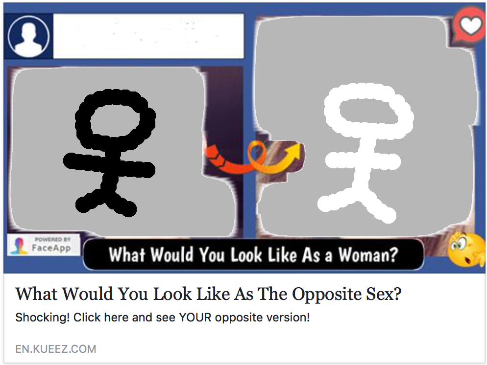 The Dumb ‘what Would You Look Like As The Opposite Sex’ Meme