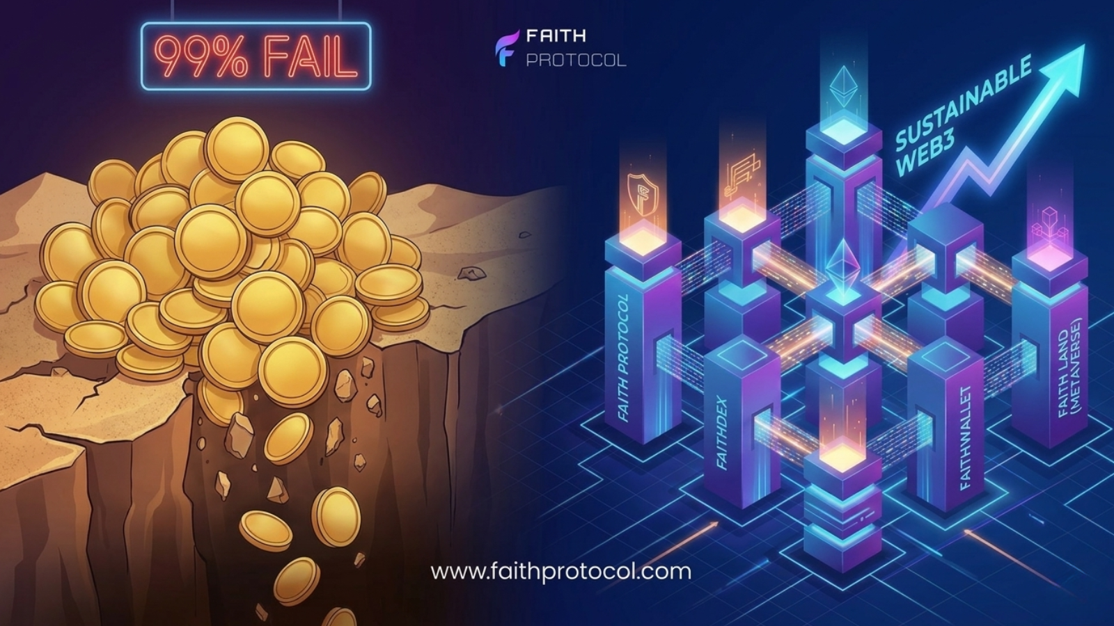 Why 99% of Crypto Projects Fail and How Faith Protocol is Redefining Sustainability