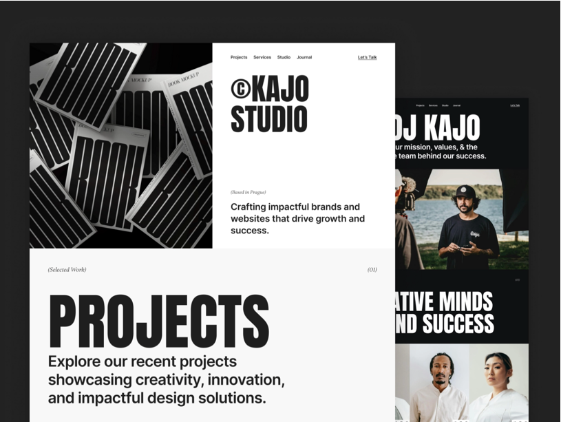 Kajo — Portfolio & Agency Template