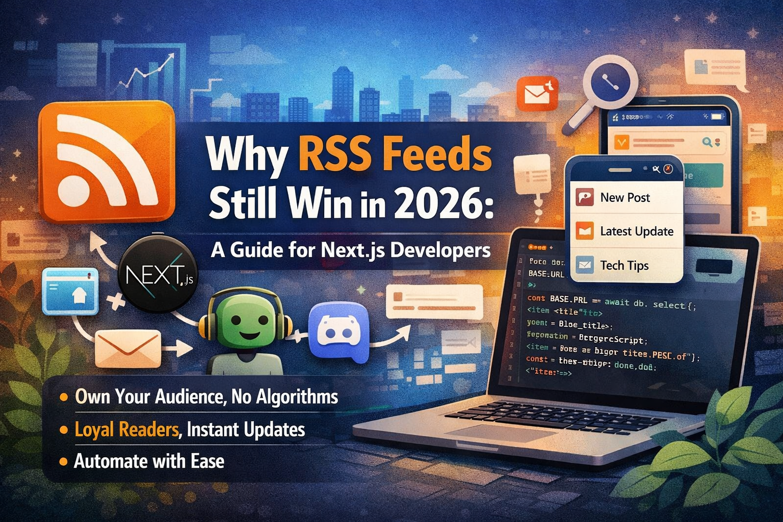 Why RSS Feeds Still Win in 2026: A Guide for Next.js Developers